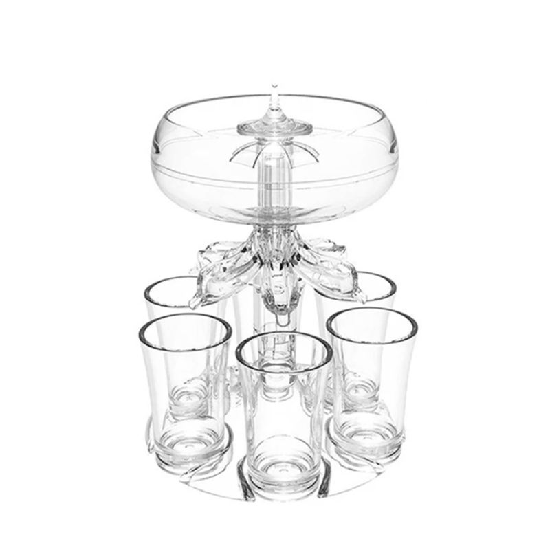 โปร่งใส (เครื่องยิง + 6ถ้วย)