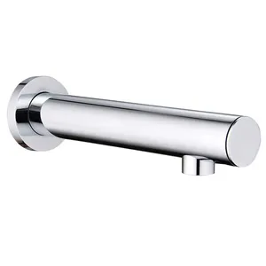 Grifo de tocador de inducción sin contacto montado en la pared, Sensor infrarrojo automático, grifo mezclador de lavabo de baño, grifo de agua