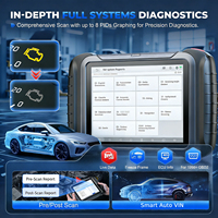 XTOOL D8S Versión Mejorada Escáner de Diagnóstico Automotriz OBD2 Herramientas Automotrices Codificación de ECU con Mapa Tecnológico DOIP y CAN FD 3 Años de Actualización Gratuita