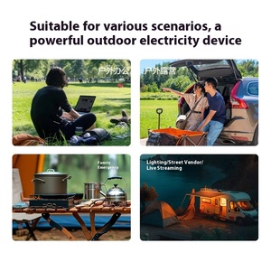 แหล่งจ่ายไฟกลางแจ้ง 3000W 3KWh 4.5KWh LiFePO4 ระบบกักเก็บพลังงาน คลื่นไซน์บริสุทธิ์ ตัวควบคุม MPPT กำลังสูง ความจุขนาดใหญ่ ภายนอกอาคาร - Product Image 4