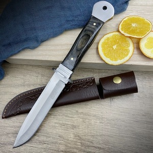 Cross-border high-hardness straight knife fishing <b>camping</b> knife <b>kitchen</b> household fruit peeler sharp steak cutter - Product Image 1