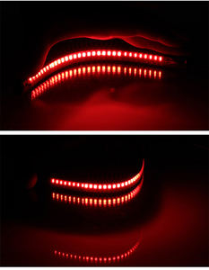 MTSL-48LED 	   <span class=keywords><strong>Bande</strong></span> lumineuse pour <span class=keywords><strong>moto</strong></span>, flexible, 48 <span class=keywords><strong>LED</strong></span>, feu arrière, clignotant, double couleur, feu stop arrière - Product Image 6