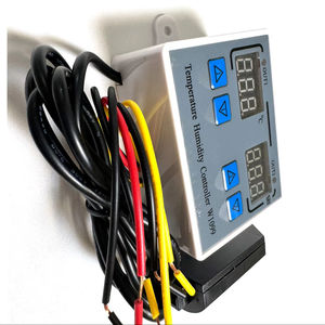 W1099 डुअल-डिस्प्ले स्मार्ट थर्मोस्टेट 0.1 सटीक देरी स्विच उच्च सटीकता तापमान नियंत्रण - Product Image 1