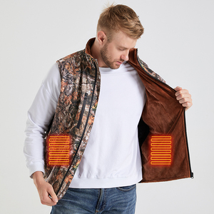 <span class=keywords><strong>Gilet</strong></span> de <span class=keywords><strong>chasse</strong></span> <span class=keywords><strong>chauffant</strong></span> pour l'extérieur en hiver, camouflage, batterie électrique rechargeable - Product Image 3