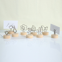 Pilelife porte-cartes en bois pour lieu de mariage porte-numéro de Table supports pour décorations de fête à domicile