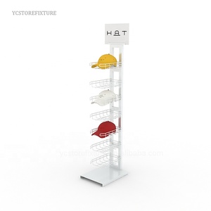 Tùy Chỉnh Bóng Chày Cap Hiển Thị Trường Hợp/Kim Loại Dây Hat Hiển Thị Rack - Product Image 6