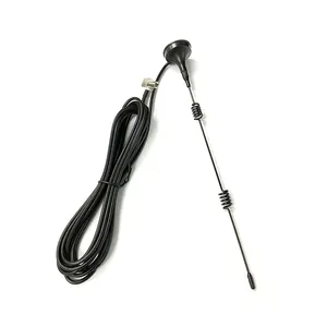 Antena 3G, 5dBi 800/850/900/1800/1900/2170MHZ basis magnetik Aerial kabel ekstensi 3M TS9 konektor laki-laki untuk Modem USB