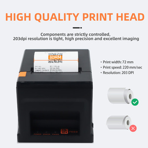 Gtcodestar Không Dây <span class=keywords><strong>Bluetooth</strong></span> 80Mm Trực Tiếp Máy In Hóa Đơn Nhiệt Di Động USB Vận Chuyển Nhãn Nhiệt Sticker Máy In GT-P803 - Product Image 3