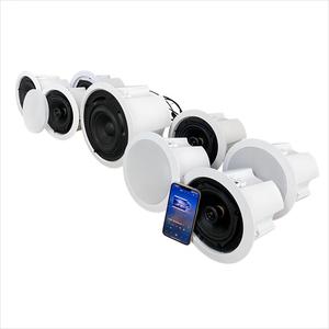 Haut-parleur de plafond 5.0 Surround Sound 30W 60W avec amplificateur métallique Wi-Fi intégré pour salon, TV connectée, Home Cinéma - Product Image 1