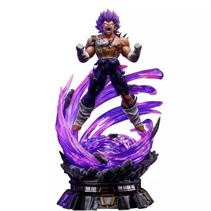 30CM <span class=keywords><strong>Migatte</strong></span> <span class=keywords><strong>No</strong></span> <span class=keywords><strong>Gokui</strong></span> Vegeta 2 Têtes Changées Lumineuses En Gros Figurine Statues Dragon BAII Figura Modèle PVC Anime Figure Jouets - Product Image 5