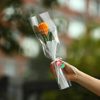 Bouquet de fleurs artificielles torsadées TC : Rose, Tournesol, Tulipe – Cadeaux pour la Saint-Valentin, la Fête des Mères, Thanksgiving