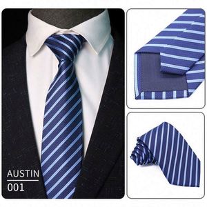 Manufacturers in Stock Wholesale Customized Color Men's Business Neck Ties With Logo Custom Length Oem Accepted Polyester - Product Image 5