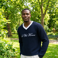 Pull en tricot pour homme avec broderie de logo personnalisé, col en V, en coton, pull d'hiver vintage, pull de baseball