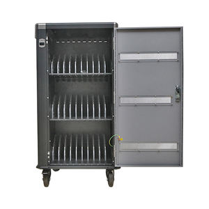 स्कूल शैक्षणिक एक एसी चार्जिंग कैबिनेट धातु ट्रॉली कई उपकरणों के लिए चार्जिंग - Product Image 1