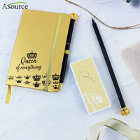 Ensemble cadeau de papeterie Souvenir Londres avec carnet, stylo et crayon