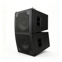 Système de sonorisation professionnel à ligne active 4000W de puissance de crête, double haut-parleur 15 pouces, équipement audio de scène pour concerts