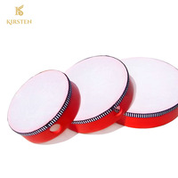 KIRSTEN CT-5 OEM Custom Educational Orff Percussion Instrument 4'' 6'' Hand Drums Wood Frame Drum for Children with Durability