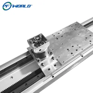 CL240 Heavy Duty Linear Guide Wide Rack And Pinion Slide For Manipulator Truss Track Aluminum Profile Module