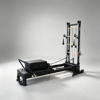 Nouvelle Tour Spirale de Puissance 2026 – Machine d'Entraînement Multifonctionnelle pour la Force, Reformer Pilates en Aluminium pour la Maison, la Salle de Sport et le Studio de Yoga