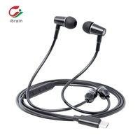 Casque audio FC12 à tube d'air, anti-radiation, écouteurs métalliques, suppression du bruit, stéréo, pour téléphone portable, protection contre les radiations