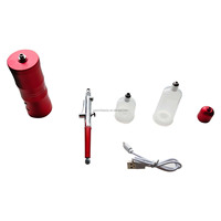 Barbier coiffure cheveux Sprays aérographe pulvérisateur vapeur USB charge couleur décoration cheveux outils et accessoires aérographe Kits