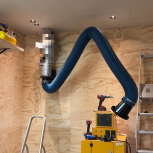 Bras d'aspiration flexible certifié CE 3m, 360 °   Rotation et vol stationnaire pour l'extraction des fumées/de la poussière de soudage - Product Image 1