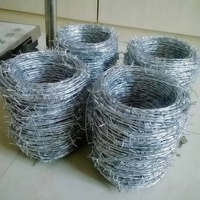 Alambre de púas de zinc galvanizado, precio por metro, tipos de alambre de púas en Egipto, cadena de alambre de púas Moissanite