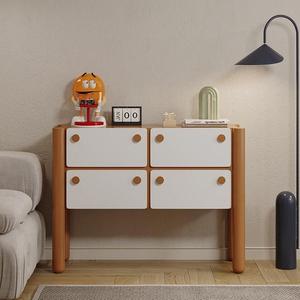 Meubles de cuisine JINS élégant noir Buffet étagère Support armoires bois Hall d'entrée luxe Buffet <span class=keywords><strong>armoire</strong></span> - Product Image 2