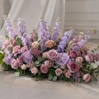 Roses artificielles en soie faites à la main pour la décoration de l'allée de mariage, la décoration de jardin en plein air, la décoration de fête, style naturel, durables et respectueuses de l'environnement