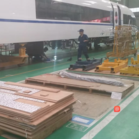 Fabricant de contreplaqué certifié EN45545 pour les intérieurs de trains, les murs et les armoires des EMU, les produits d'aménagement intérieur des camping-cars et des bus, les murs et les armoires de camping-cars personnalisés pour les intérieurs de trains