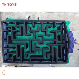 Envío a Domicilio, Laberinto Inflable Gigante de 15x10m para Halloween, Casa Embrujada Personalizada con Temática de Circo, Habitación de Escape - Product Image 6