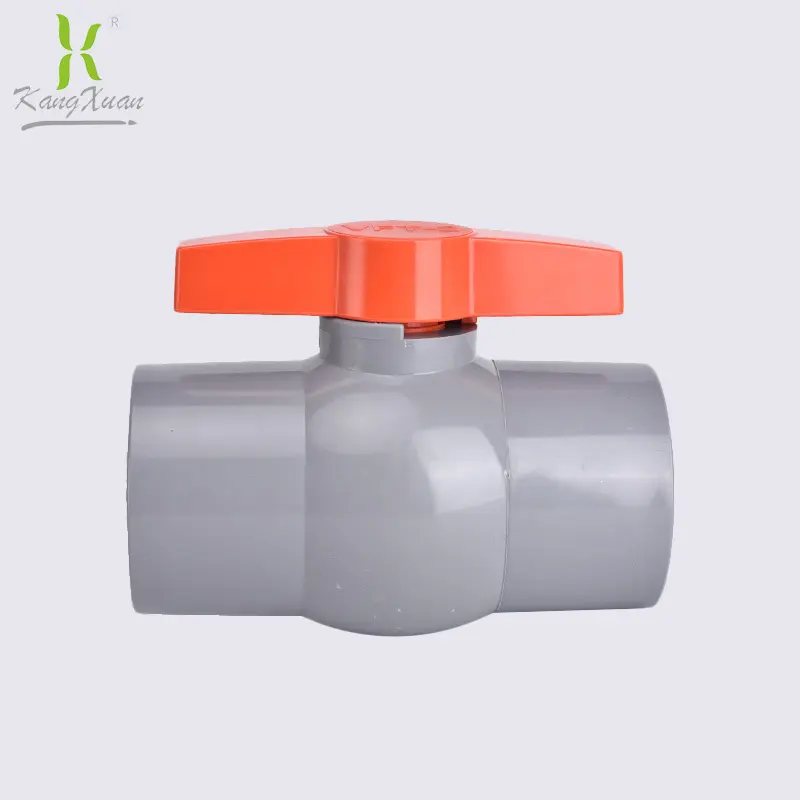 New design plastic butterfly ball valve ss for water pipe