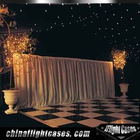 Tuiles portatives noires et blanches de plancher de danse de mariage de RK