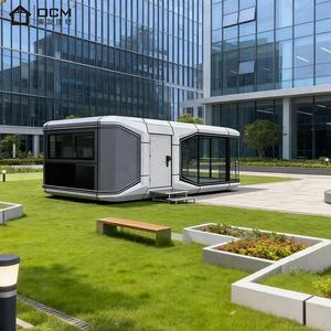 Cabine de luxe préfabriquée Apple Space Capsule House extensible Smart Modular Tiny Pod Home Villa Resort Glamping Hotel Backyard Studio - Product Image 1