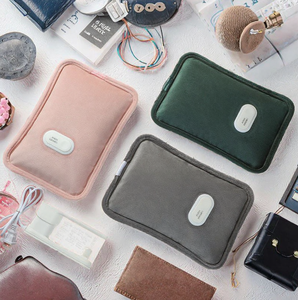 Bantalan pemanas listrik hangat lembut untuk kulit halus, botol air panas isi ulang dengan panas ringan dan sabuk pinggang untuk kulit halus - Product Image 3