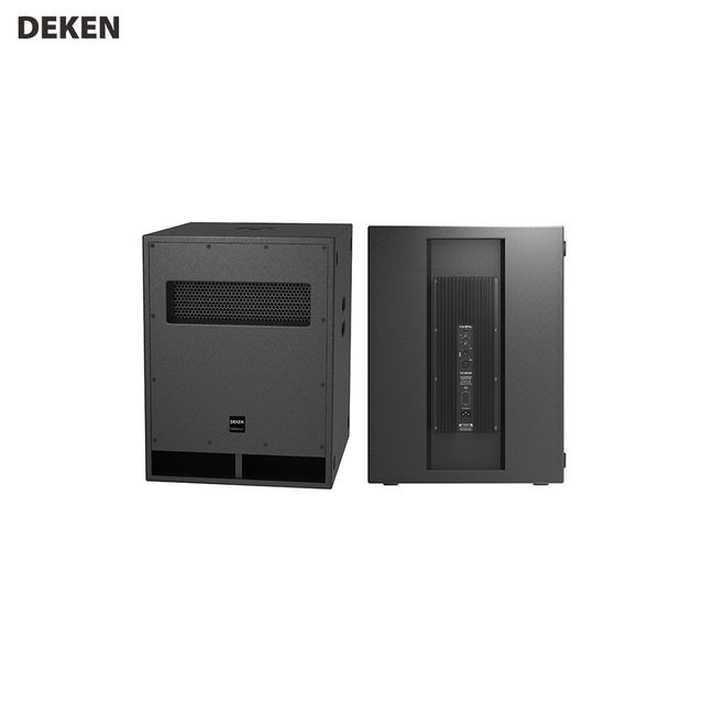 DEKEN FLEX P15S Professional Stage Speaker PA Powered Sound System Subwoofer 15 Inch Class H Amplifier Module Active 15" Bass