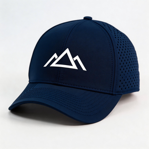 Casquettes Snapback Unisexe 6 Panneaux Vintage Sport Style Papa Imperméables en Nylon avec Perforations Laser et Visière Courbée - Product Image 4