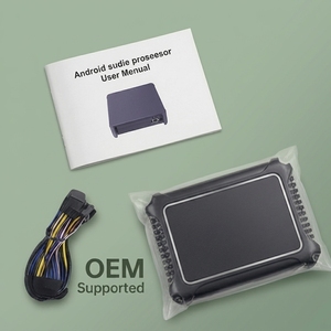 Processeur audio DSP professionnel pour voiture, amplificateur 4 canaux classe A/B 60W RMS 12V DC, système audio stéréo, égaliseur réglable, OEM D11 - Product Image 1