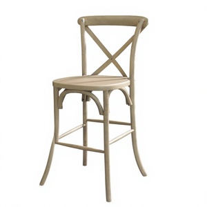 Antiker Traditioneller Pilgrim X-Back Stapelbarer Esszimmer- und Hotelbarhocker - Product Image 6