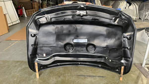 Capot en fibre de carbone avec aération pour <span class=keywords><strong>Mercedes</strong></span>-Benz GLA X156 (2014-2020) |   Remplacement du capot avant style <span class=keywords><strong>AMG</strong></span> |   Ajustement de style OEM - Product Image 4