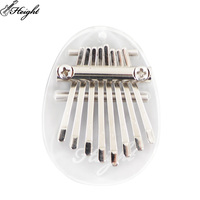 Factory Wholesale 8 Key Mini Kalimba Acrylic Thumb Piano Drum Instrument for Gift Set
