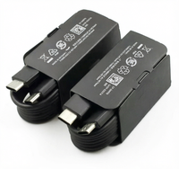 Kabel Data USB Type-C 3A Fast Charge PD EP-DN970 1m PVC untuk S23 S22 S21 Note 10
