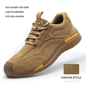 Chaussures <span class=keywords><strong>de</strong></span> sécurité en caoutchouc légères, à la mode, sûres, souples, anti-poignardes, anti-chocs, résistantes à l'usure et aux acides, pour hommes. - Product Image 5