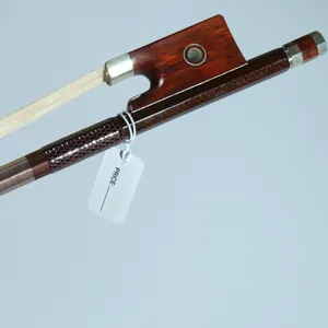 Factory Best Selling Carbon Fiber Violin Bow Ebony Frog Natural Horsehair Students Practice Bow