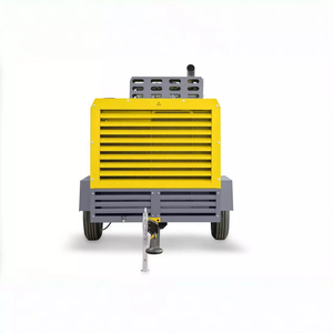 Atlas X-Air 600cfm 17bar Compresseur d'air mobile à moteur Cummins pour l'exploitation minière 80mm Petit appareil de forage DTH Élimination de la rouille des métaux - Product Image 3