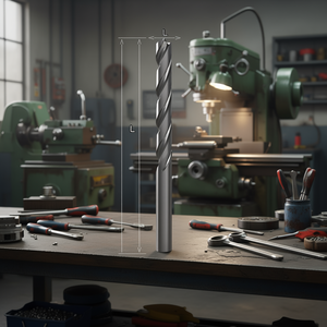 Broca Helicoidal Cilíndrica de Carburo Fervi para Máquinas Herramienta - Product Image 3