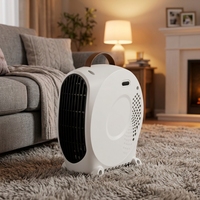 Chauffage Électrique Portable Instantané pour l'Hiver, Chauffage de Bureau et Domestique sur Pied avec Protection Contre la Surchauffe