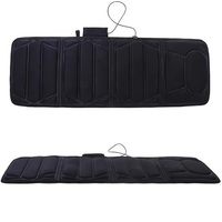 Matelas de massage électrique multi-points chauffant pour usage domestique, avec rouleaux pour les pieds et fonction de raclage, contrôle de la minuterie, garantie 1 an