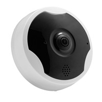 8MP 4K 360 °   Cámara IP POE Panorámica Ojo de Pez, CMOS IR, IA, Análisis VCA, Detección de Movimiento, Rostro, Personas y Vehículos, Cámara de Vigilancia