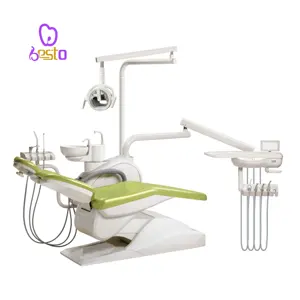 Kursi Dental Mobile nyaman kursi dokter gigi, peralatan bedah Dental Unit Dental Led dengan lampu Led